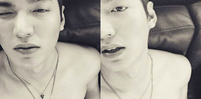 Un selfie dall’attore Lee Minho disgusta i netizens