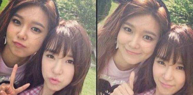 Tiffany e Sooyoung delle SNSD si concedono un piccolo party sull’aereo