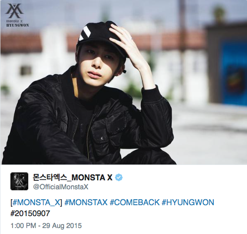 MONSTA X HYUNGWON 29 A