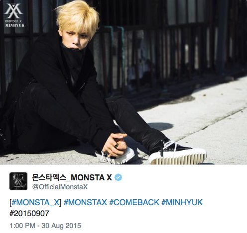 MONSTA X MINHYUK 30 A