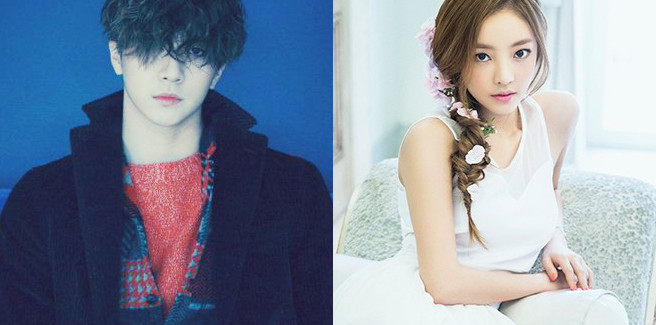 Park Sang Hyun (Thunder) con Hara per il suo debutto