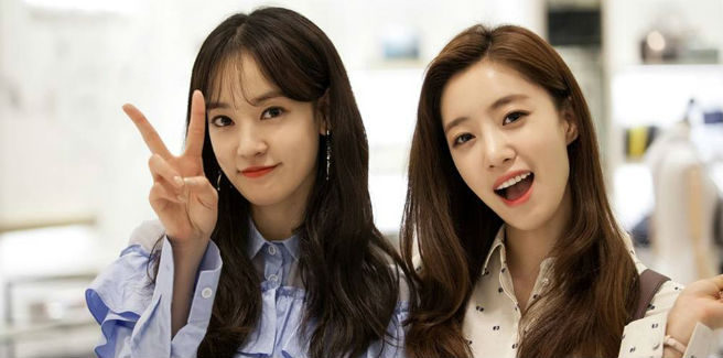 Eunjung delle T-ara e Jooyeon posano insieme per il loro nuovo drama