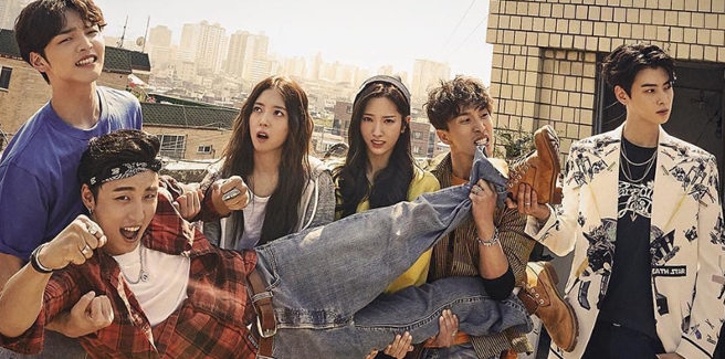 Poster per ‘The Best Shot’ con Yoon Si Yoon, Kim Min Jae, Cha Eun Woo degli ASTRO e tanti altri