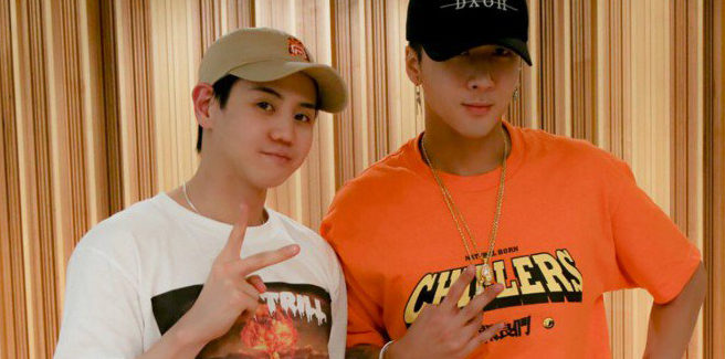 Ravi dei VIXX con Yoseob degli Highlight in ‘Adorable’