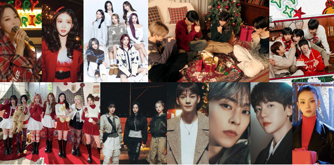 #Natale2024 guarda gli MV di Karina (aespa), EXO CBX, ChungHa, Dreamcatcher, Kep1er, BADVILLAIN, VIVIZ, ONEWE, ecc.